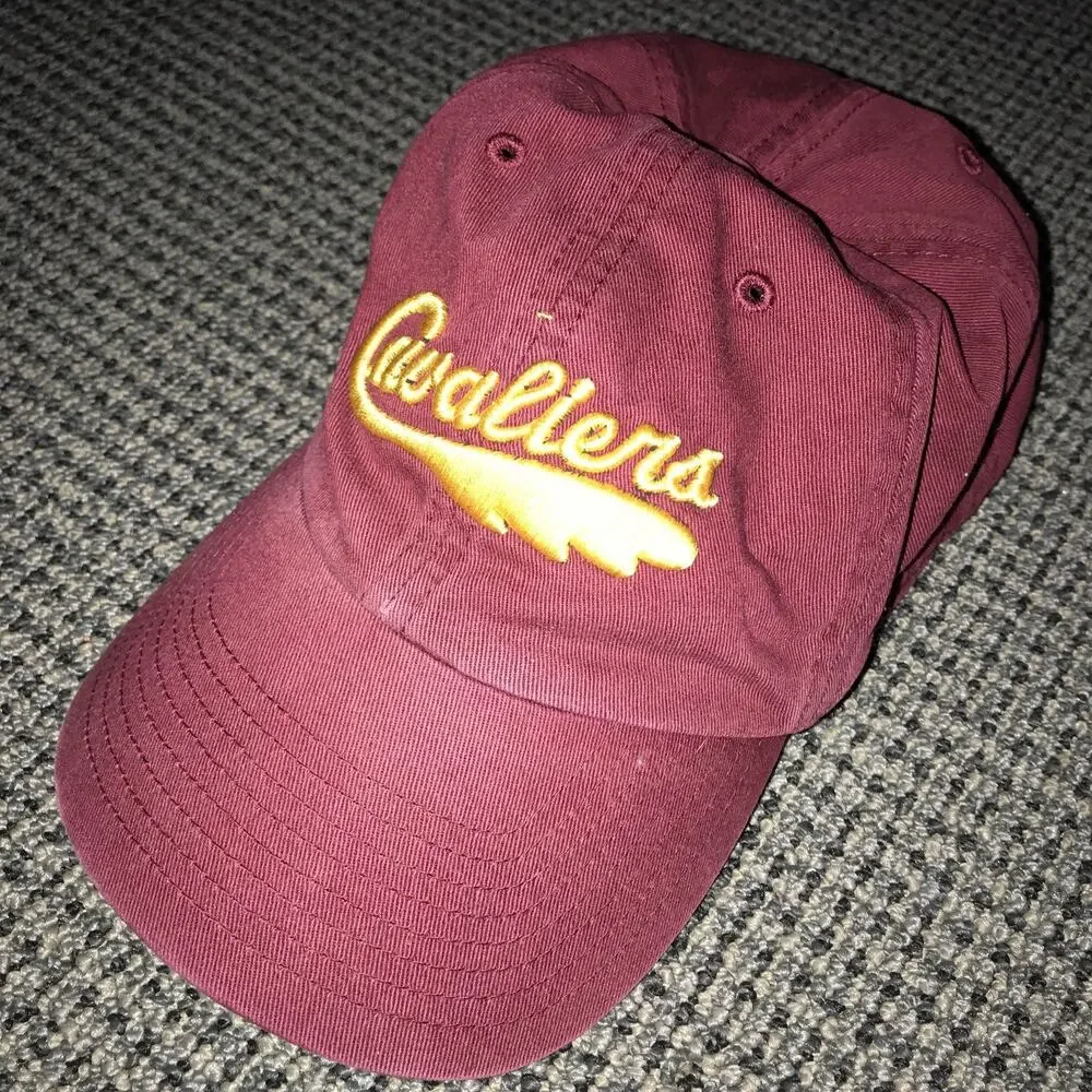 Cleveland Cavaliers Script Strap Ack Hat By 47 Brand‎ Garnet